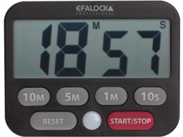 EFALOCK TIMER BLACK DIGITAAL