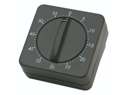 SIBEL Handmatige Timer Zwart