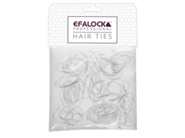 EFALOCK Rasta Hair bands large transp.100pcs